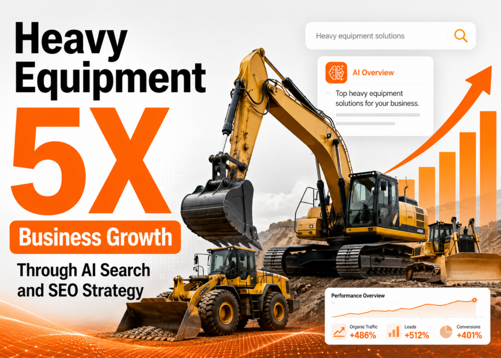 Case Study Heavy Equipment SEO
